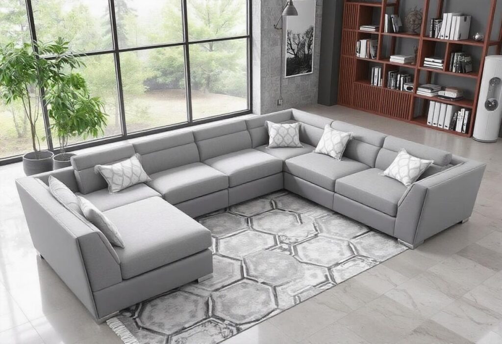 L Shape Sofa is Ideal for Entertaining