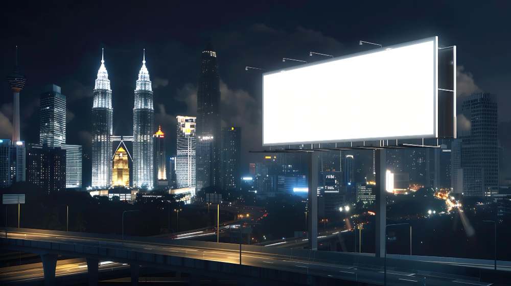 outdoor led display screen in KL, Malaysia